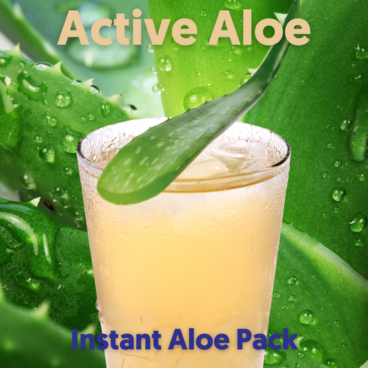 Organic ALOE Pack: Instant Active Aloe Mix, 2.52 Oz