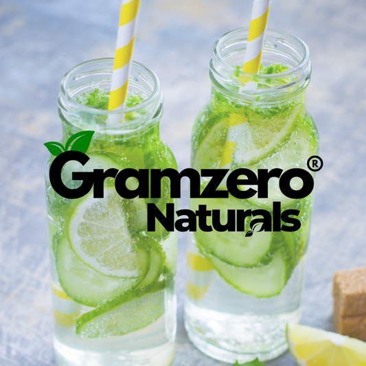 CUCUMBER LIME ALL NATURAL Sugar Free Drink Mix Stevia Sweetened 4.5oz