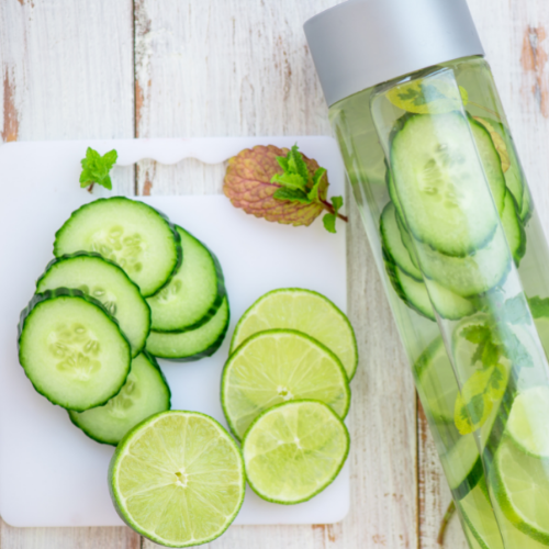 CUCUMBER LIME Zero Calorie Sugar Free Drink Mix, Stevia Sweetened, Great for Loaded Tea, 4.5 Oz