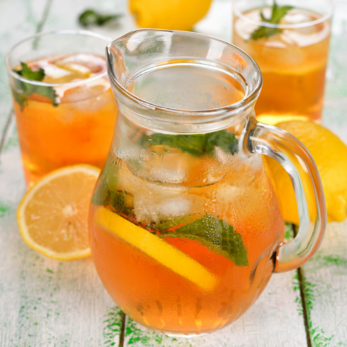 ICED TEA Low Calorie Sugar Free Drink Mix, Stevia Sweetened, Great for Loaded Tea, 4.5 Oz