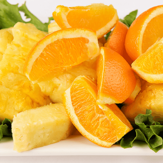 ORANGE PINEAPPLE Zero Calorie Sugar Free Drink Mix with Natural Color, Stevia Sweetened, Great for Loaded Tea, 4.5 Oz